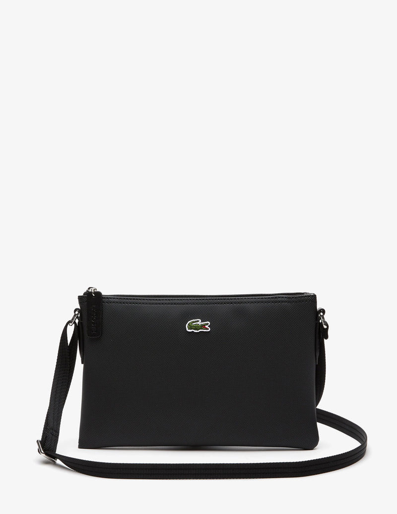 Bolso Lacoste L.12.12 Concept Slimline Negro Mujer 27 x 17
