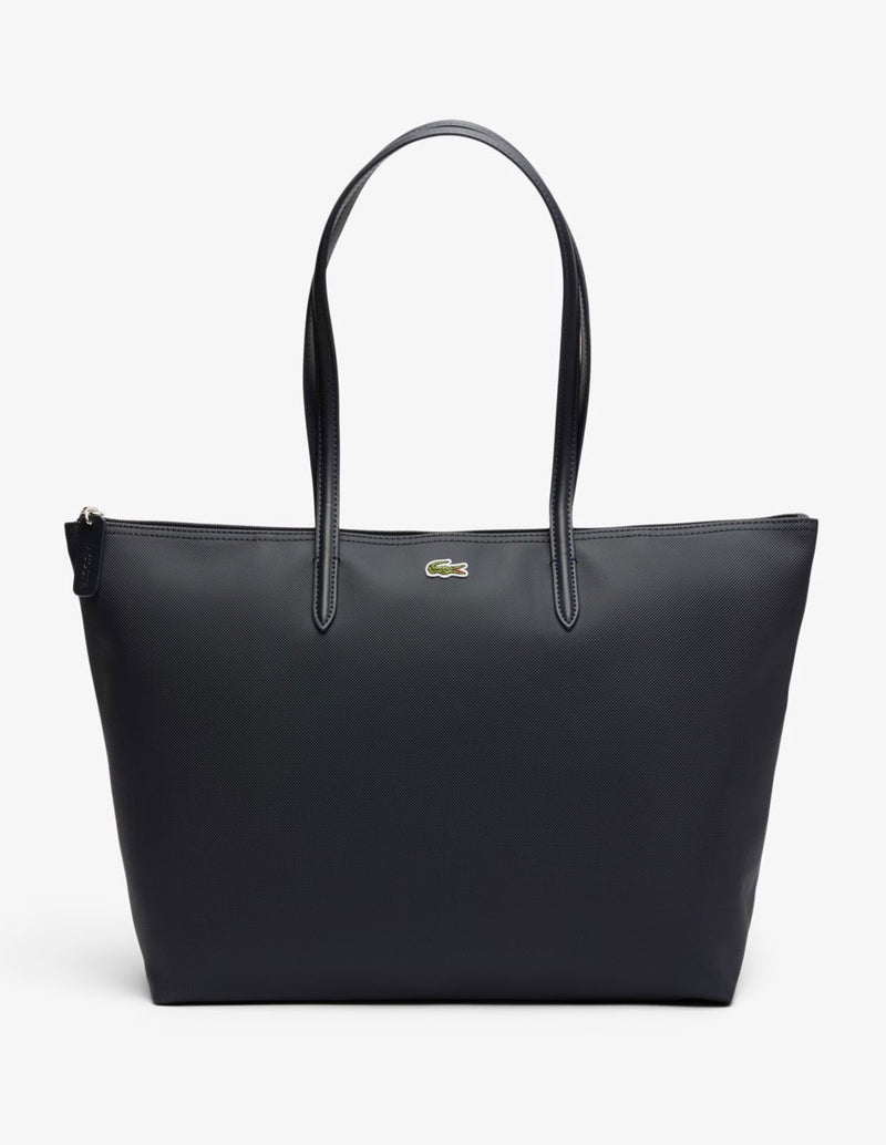 Bolso Tote Lacoste L.12.12 Concept Negro Mujer 34 x 30 x 14