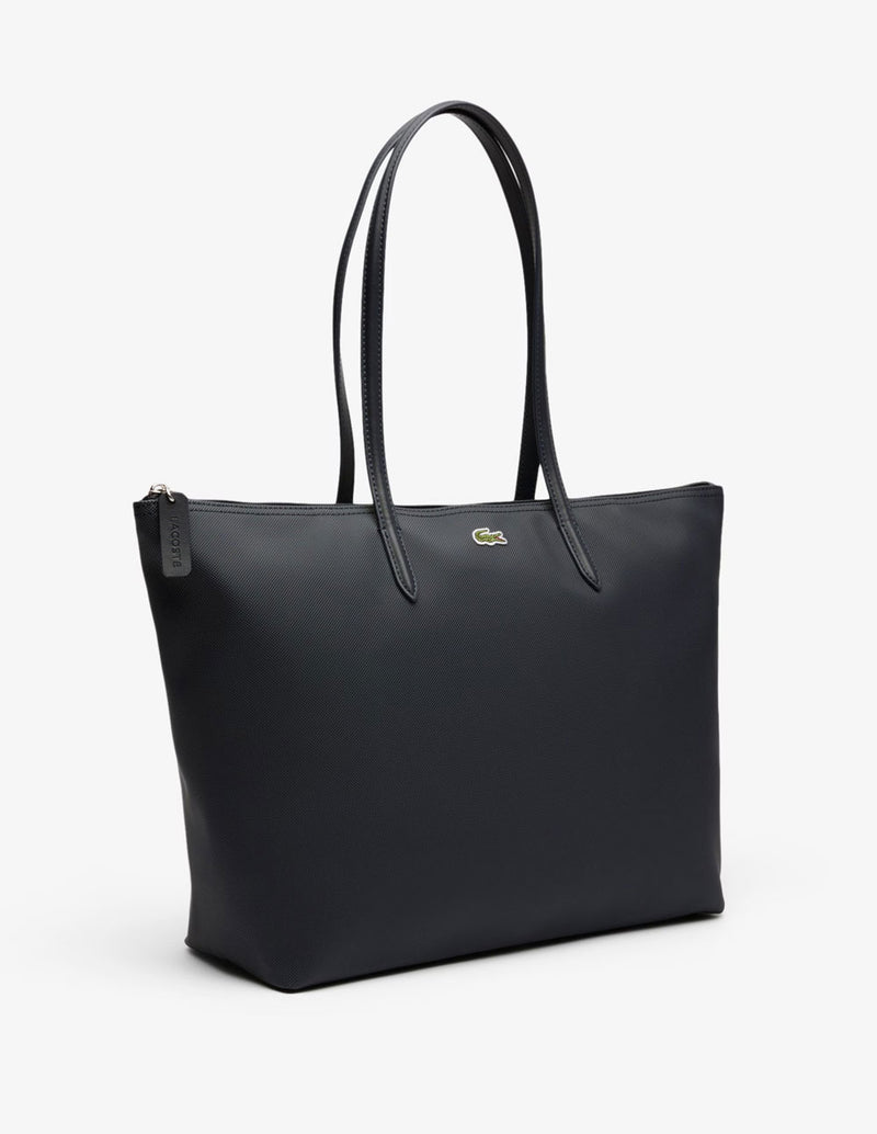 Bolso Tote Lacoste L.12.12 Concept Negro Mujer 34 x 30 x 14