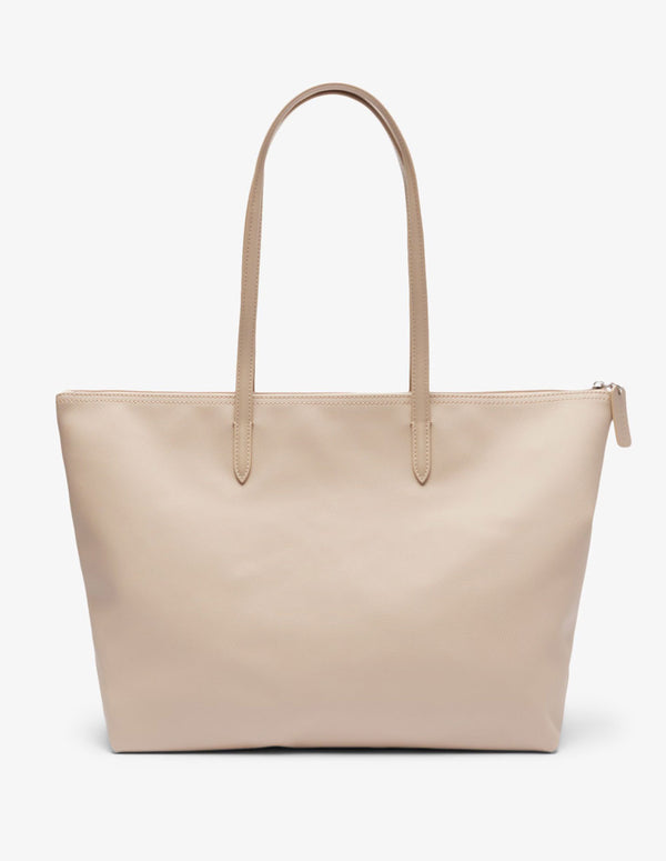 Bolso Tote Lacoste L.12.12 Concept Beige Mujer 34 x 30 x 14