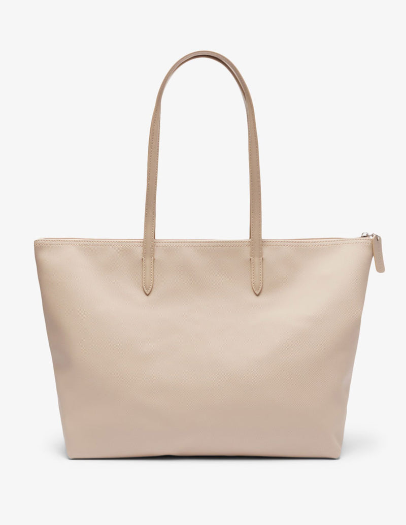 Bolso Tote Lacoste L.12.12 Concept Beige Mujer 34 x 30 x 14