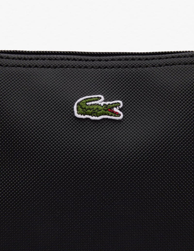 Bolso Tote Lacoste L.12.12 Concept con Cremallera Negro Mujer 35 x 30 x 14