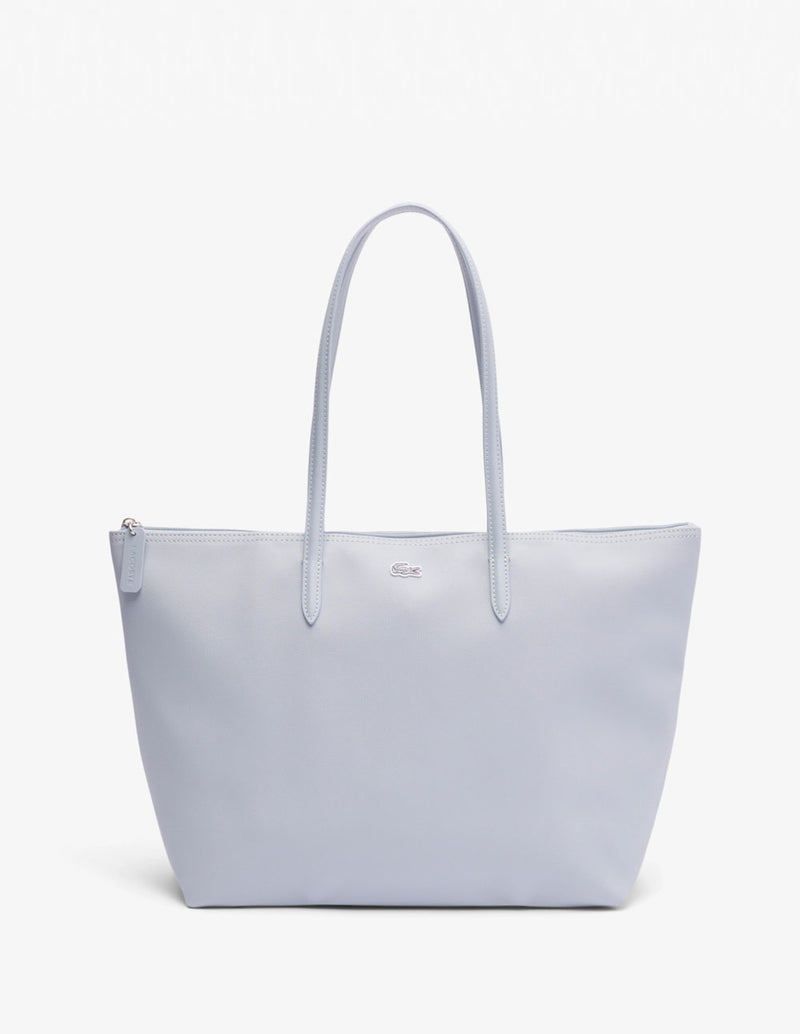 Bolso Tote Lacoste L.12.12 Concept con Cremallera Azul Mujer 35 x 30 x 14
