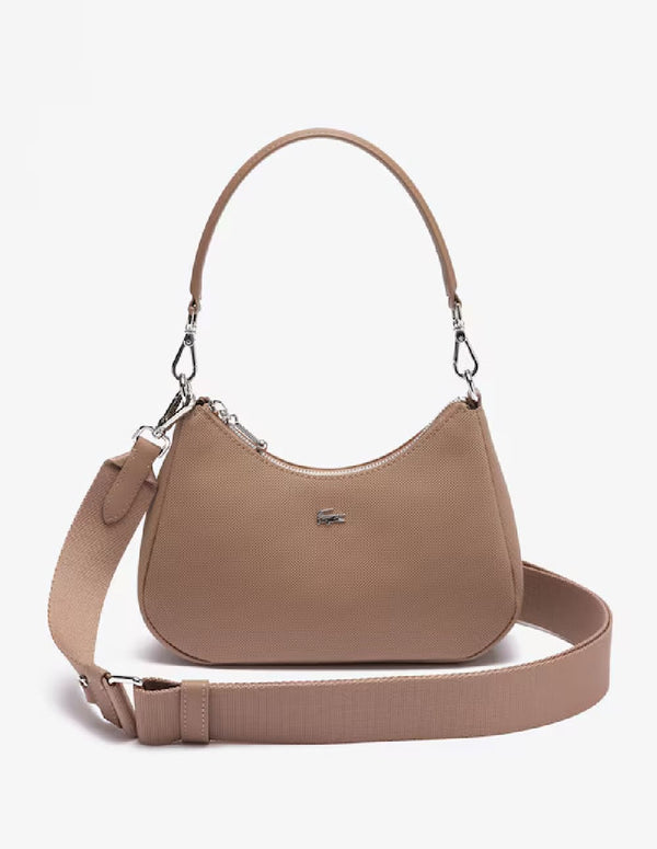 Bolso Lacoste Daily City Marrón Mujer 23 x 15 x 6