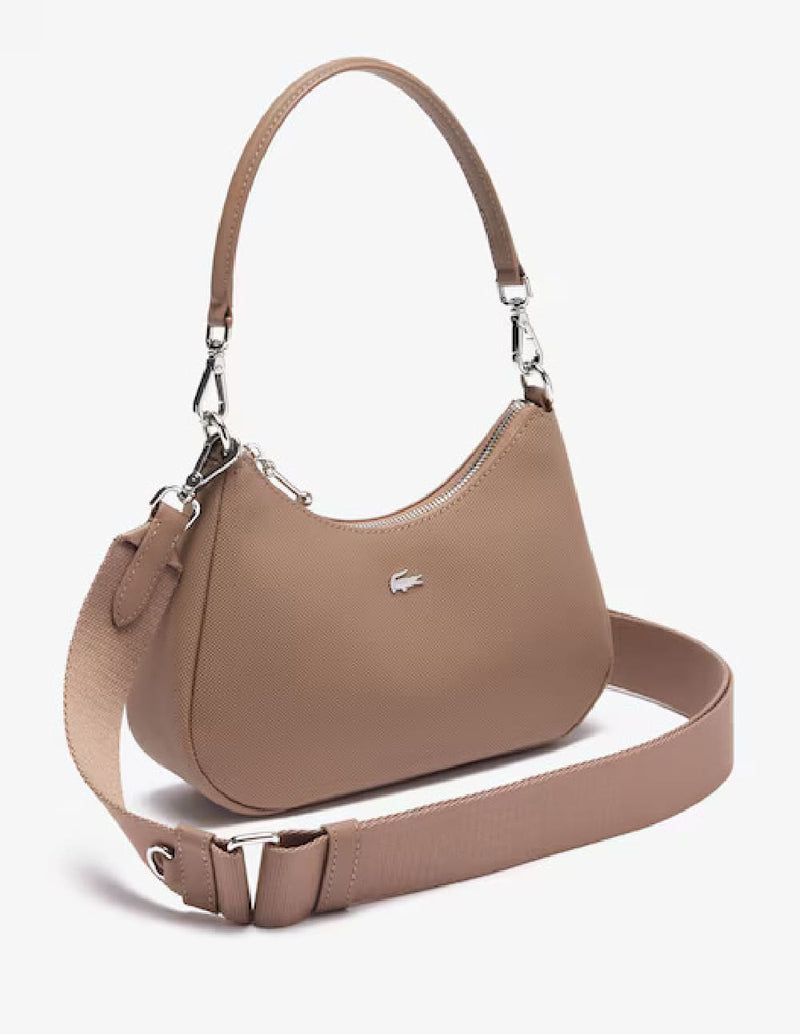 Bolso Lacoste Daily City Marrón Mujer 23 x 15 x 6