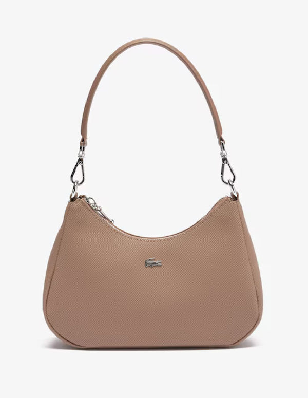 Bolso Lacoste Daily City Marrón Mujer 23 x 15 x 6