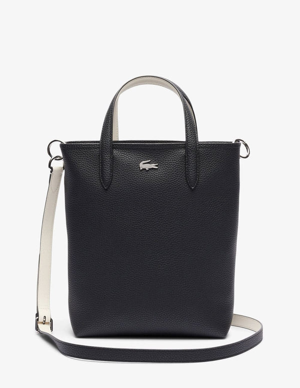 Bolso Lacoste Reversible Anna Negro Mujer 22 x 29 x 10
