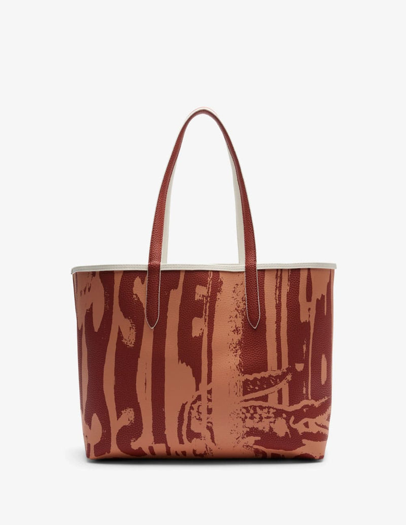 Bolso Tote Lacoste Reversible Anna Multicolor Mujer 35 x 30 x 14