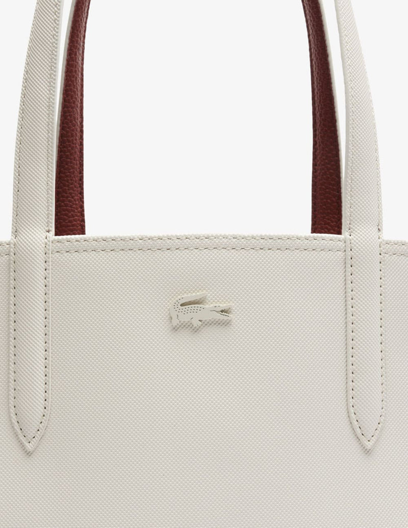 Bolso Tote Lacoste Reversible Anna Multicolor Mujer 35 x 30 x 14