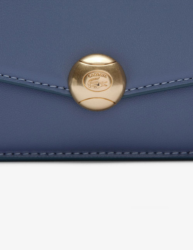 Bolso Lacoste Tennis Bliss Azul Mujer 18 x 10 x 5