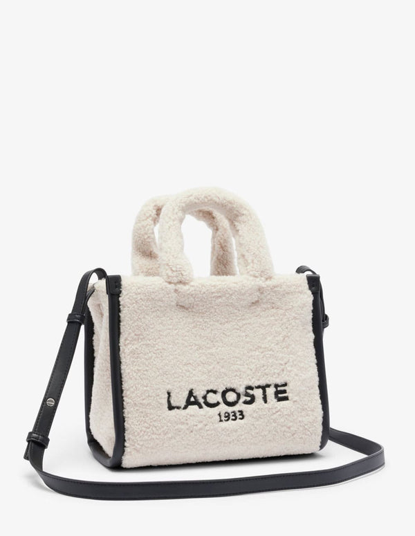 Bolso Lacoste Heritage Beige Mujer 27 x 22 x 12