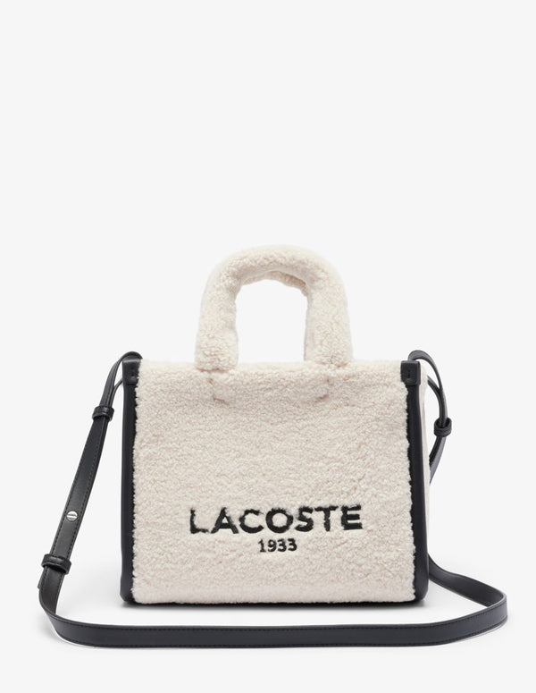 Bolso Lacoste Heritage Beige Mujer 27 x 22 x 12