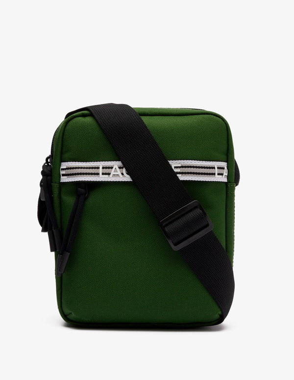 Bolso Vertical Lacoste Neocroc Verde Unisex 17 x x21 x 6