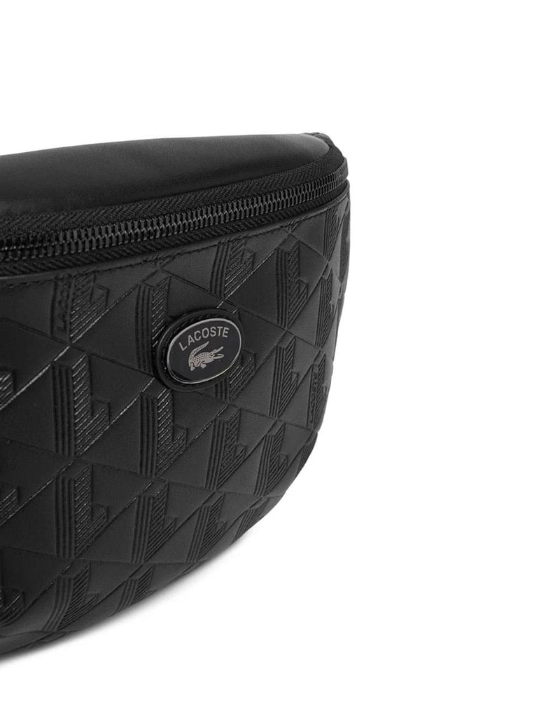 Riñonera Lacoste con Logo Negra Unisex 35 x 15 x 5