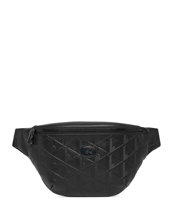 Riñonera Lacoste con Logo Negra Unisex 35 x 15 x 5