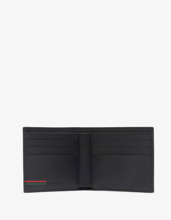 Cartera y Llavero Lacoste FG Negra Hombre