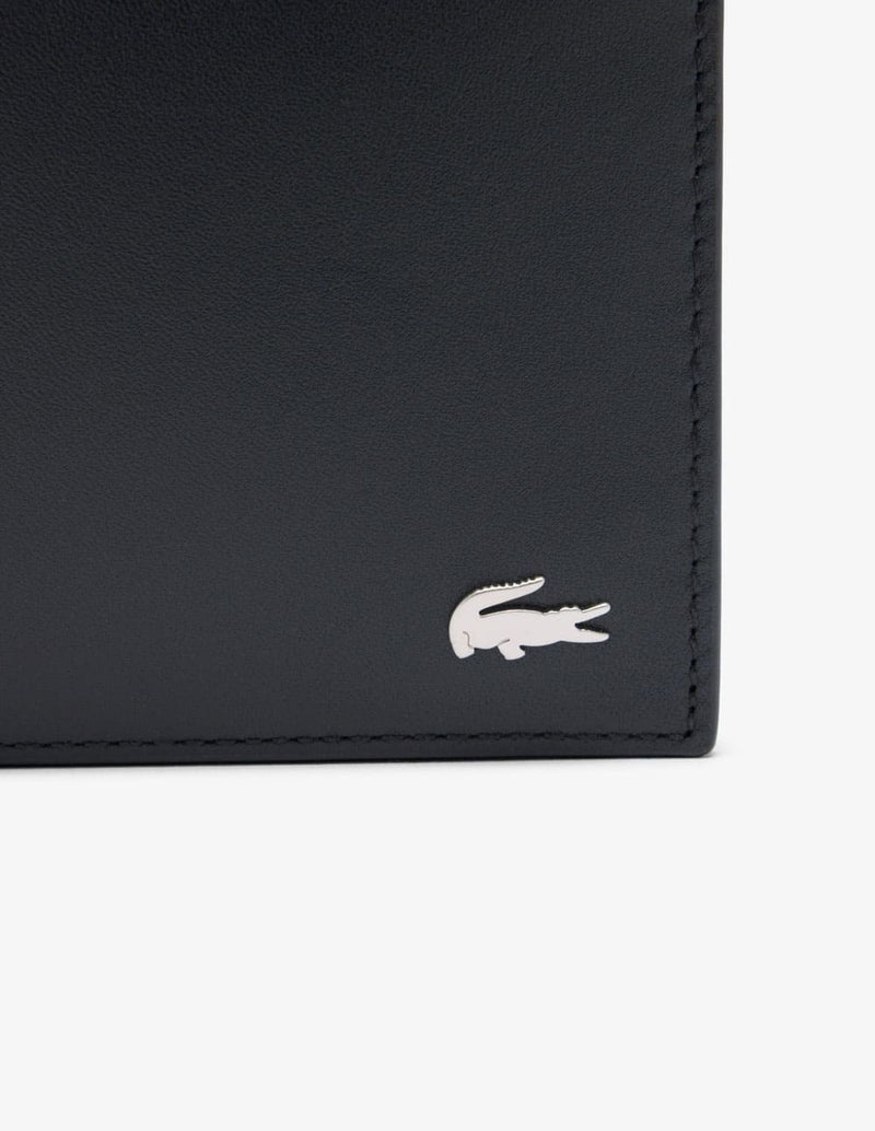Cartera y Llavero Lacoste FG Negra Hombre