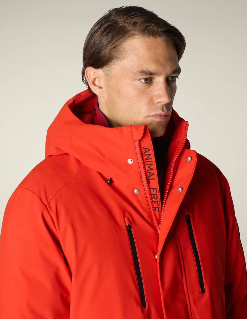 Parka Save The Duck Hiram Roja Hombre