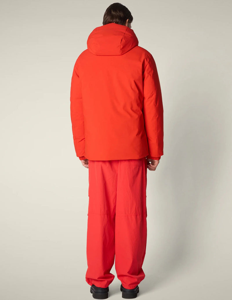 Parka Save The Duck Hiram Roja Hombre