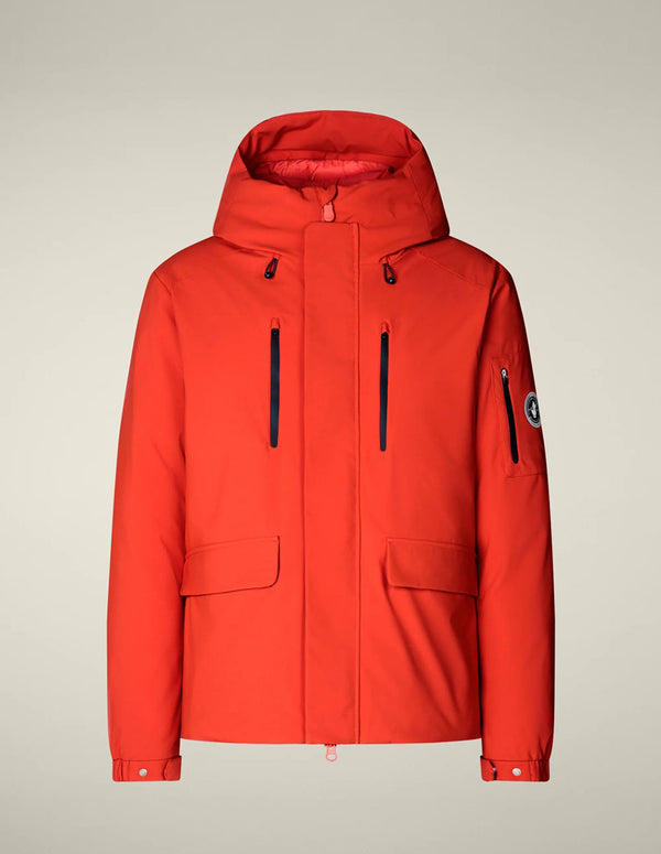 Parka Save The Duck Hiram Roja Hombre