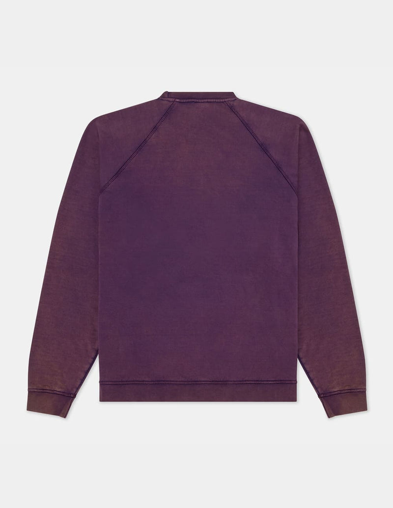 Sudadera Pas de Mer con Estampado Morada Hombre