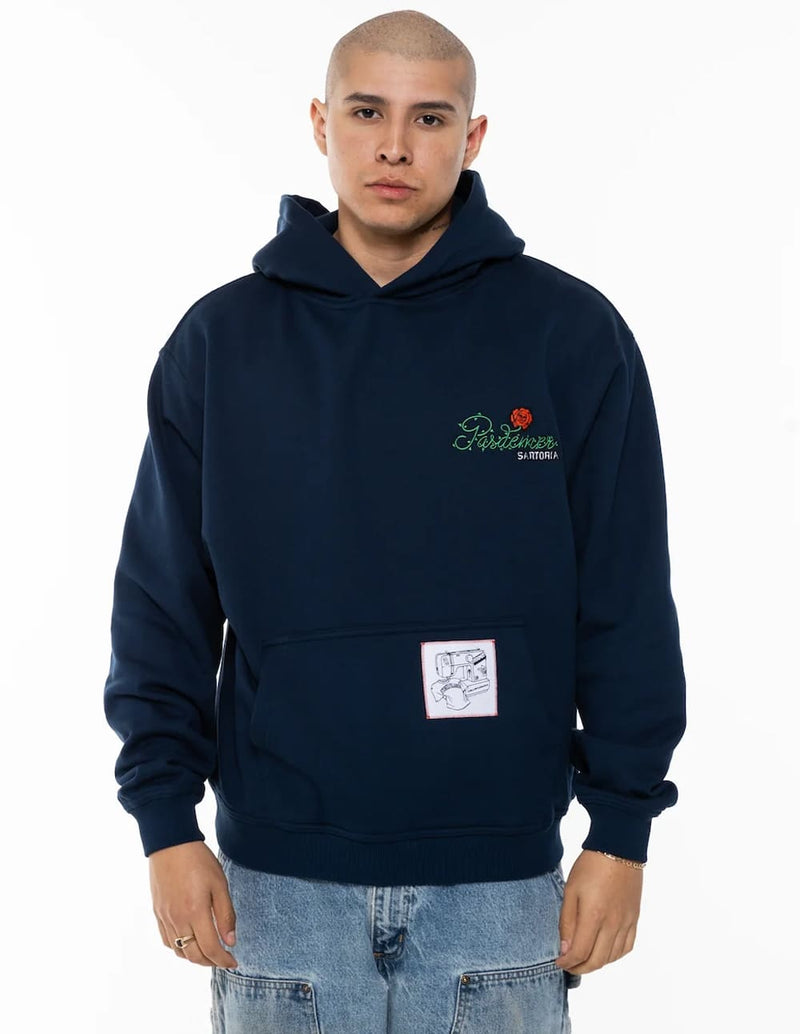 Sudadera con Capucha Pas de Mer Sartoria Azul Hombre