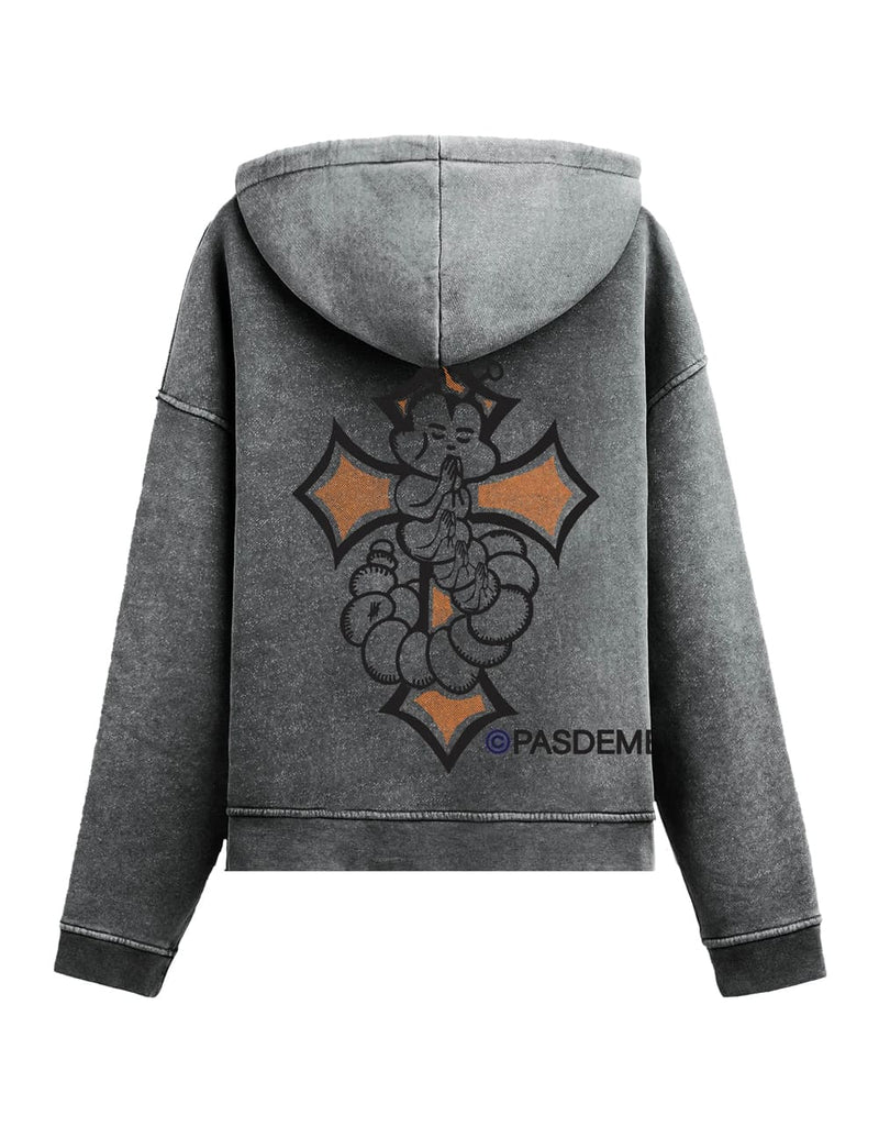 Sudadera con Capucha Pas de Mer Lord Gris Hombre