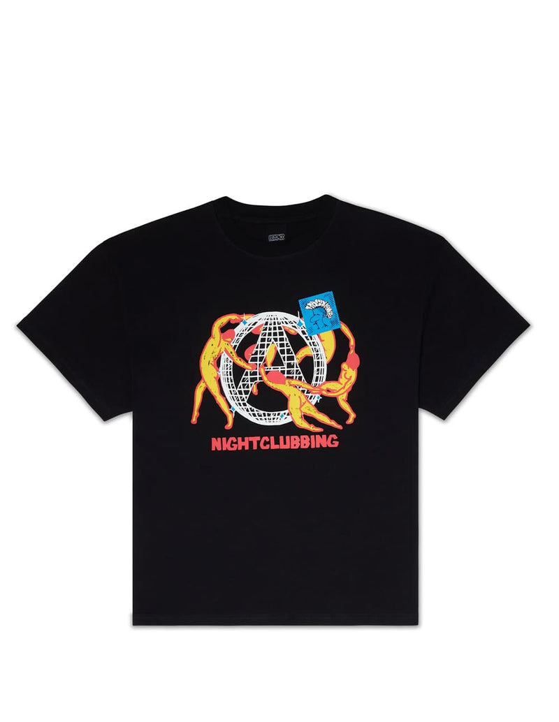 Camiseta Pas De Mer Nightclubbing Negra Hombre