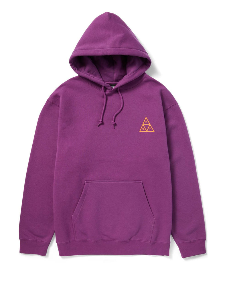 Sudadera con Capucha HUF Set Triple Triangle Morada Unisex