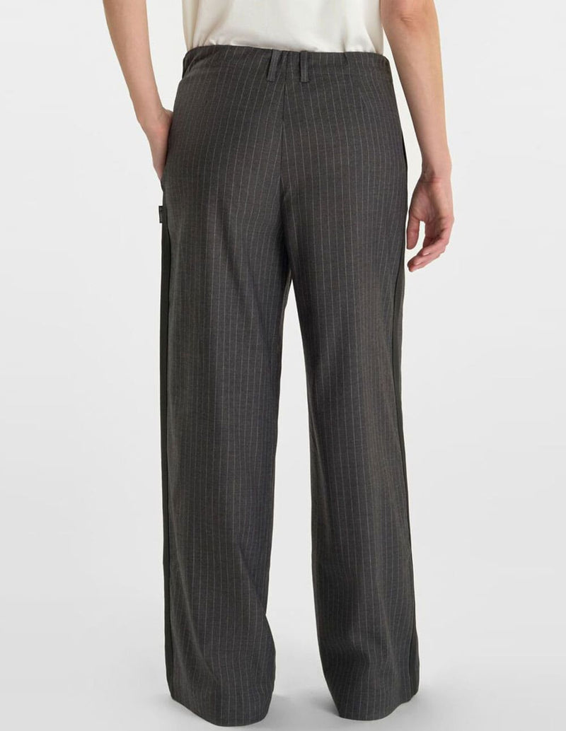 Pantalón Le Temps des Cerises Lilou Gris Mujer