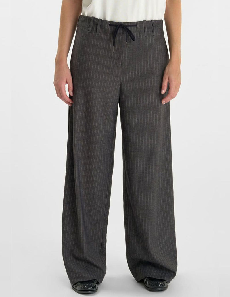 Pantalón Le Temps des Cerises Lilou Gris Mujer