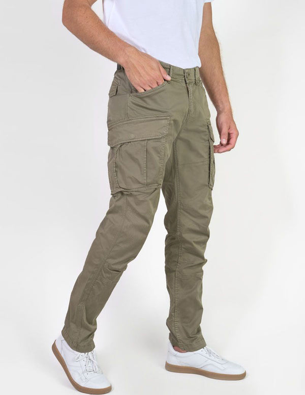Pantalón Cargo Le Temps des Cerises Aaron Verde Hombre