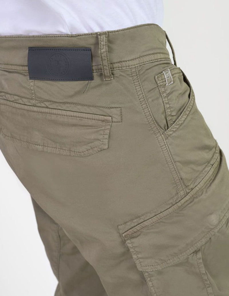 Pantalón Cargo Le Temps des Cerises Aaron Verde Hombre
