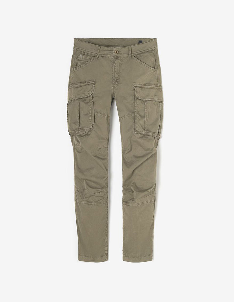 Pantalón Cargo Le Temps des Cerises Aaron Verde Hombre