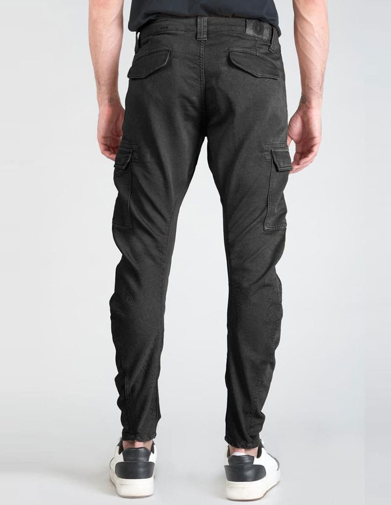 Pantalón Jogger Le Temps des Cerises Koge Army Negro Hombre