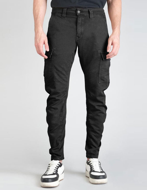 Pantalón Jogger Le Temps des Cerises Koge Army Negro Hombre