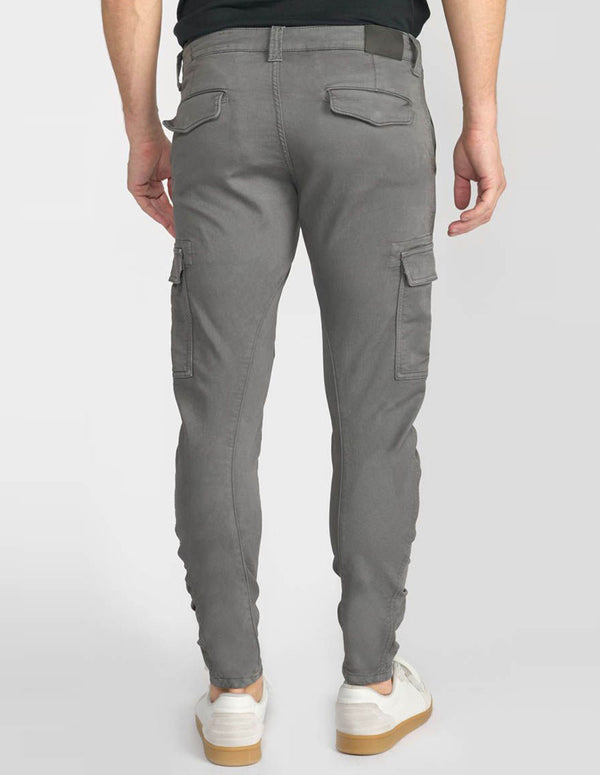 Pantalón Jogger Le Temps des Cerises Koge Army Gris Hombre