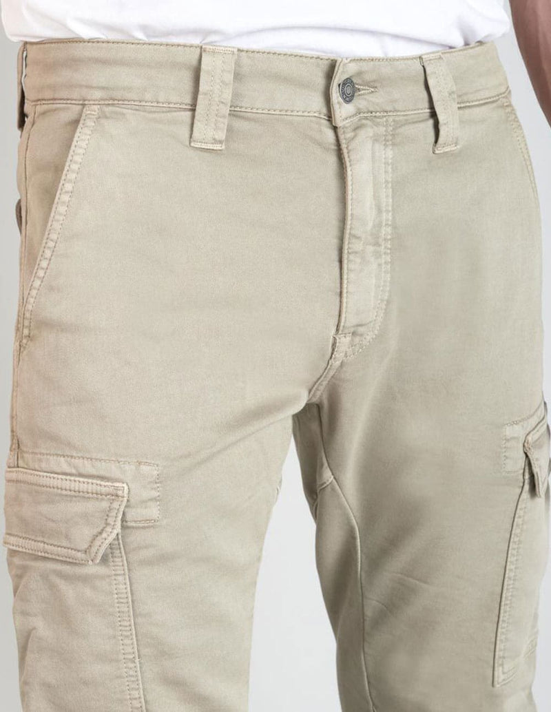 Pantalón Jogger Le Temps des Cerises Koge Army Beige Hombre