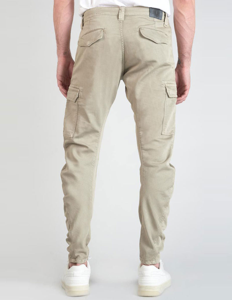 Pantalón Jogger Le Temps des Cerises Koge Army Beige Hombre