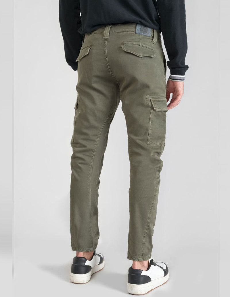 Pantalón Jogger Le Temps des Cerises Koge Army Verde Hombre