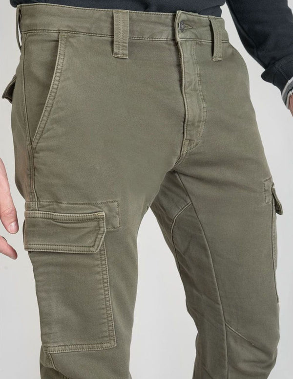 Pantalón Jogger Le Temps des Cerises Koge Army Verde Hombre