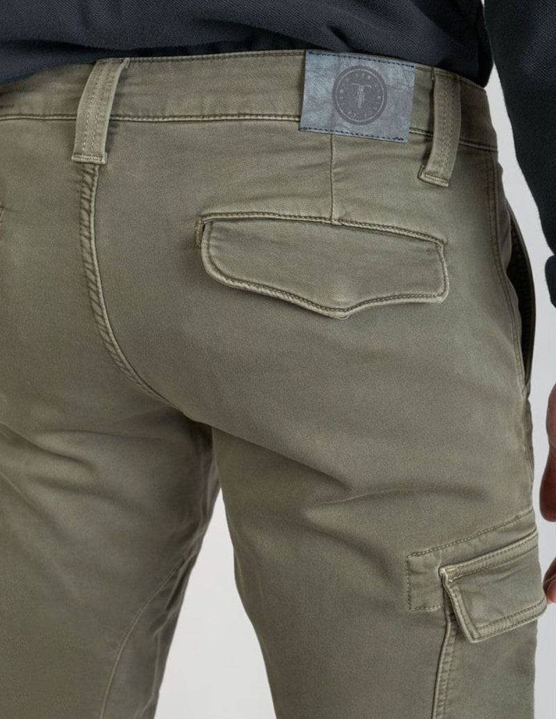 Pantalón Jogger Le Temps des Cerises Koge Army Verde Hombre