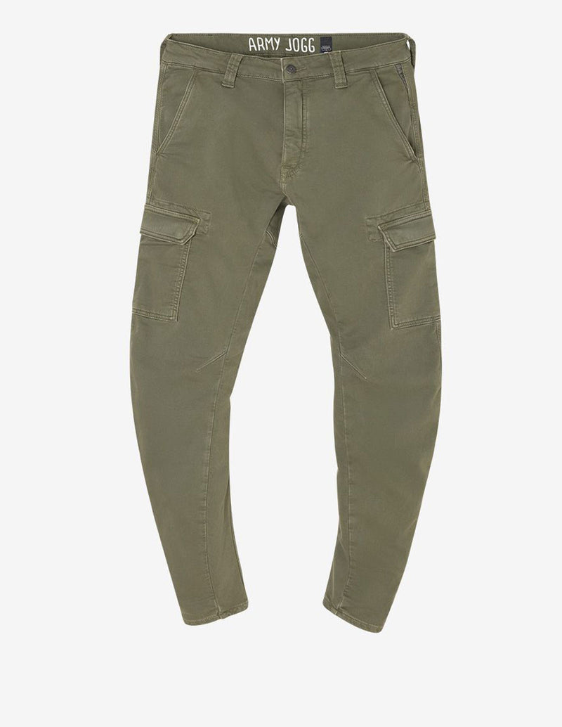 Pantalón Jogger Le Temps des Cerises Koge Army Verde Hombre