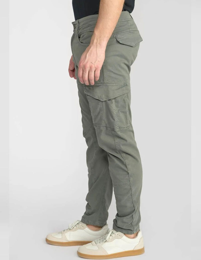 Pantalón Cargo Le Temps des Cerises Kuroo Verde Hombre