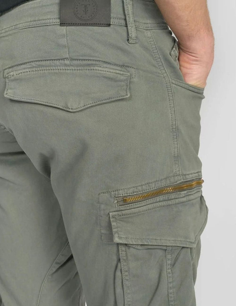 Pantalón Cargo Le Temps des Cerises Kuroo Verde Hombre