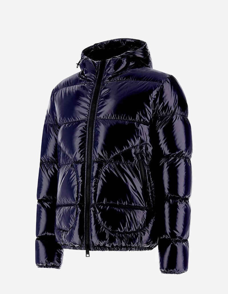 Plumas Herno Gloss Azul Hombre