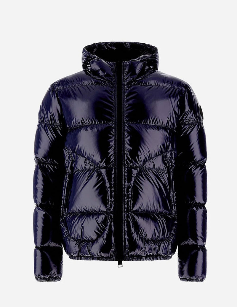 Plumas Herno Gloss Azul Hombre