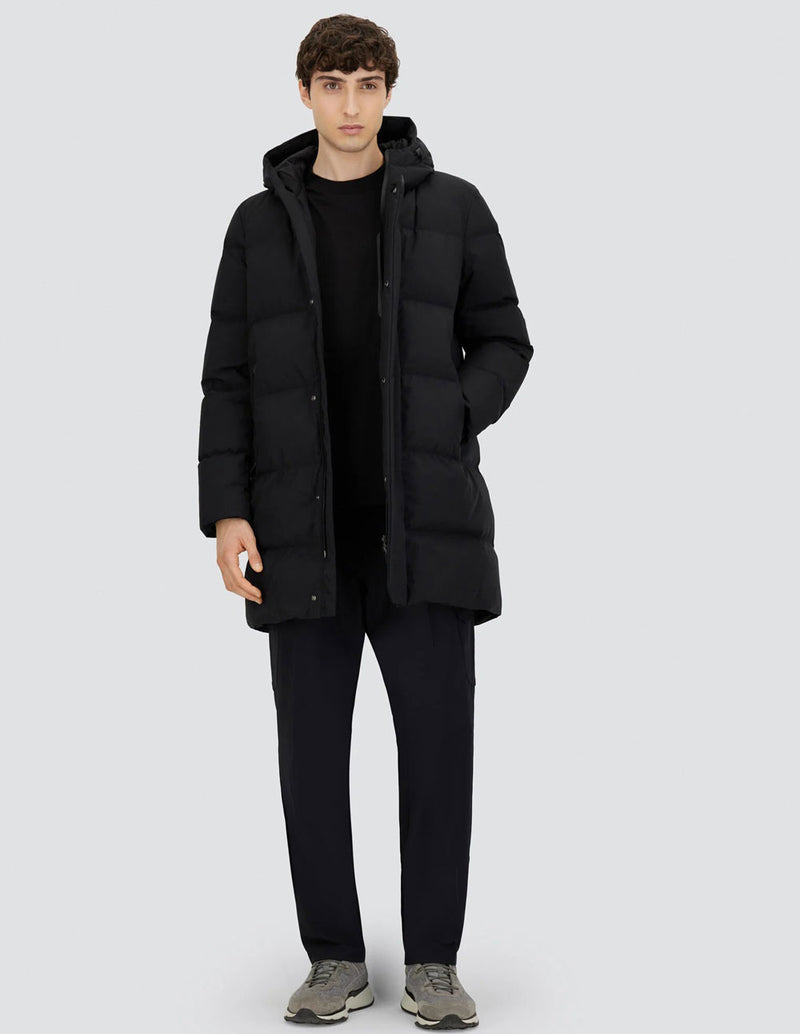 Parka Herno 2 Layer Windstopper Negra Hombre