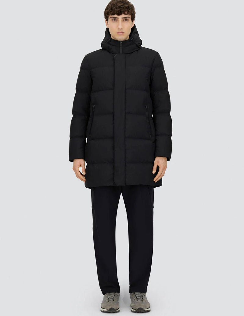 Parka Herno 2 Layer Windstopper Negra Hombre