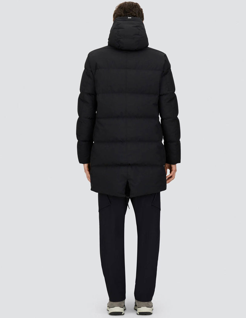 Parka Herno 2 Layer Windstopper Negra Hombre